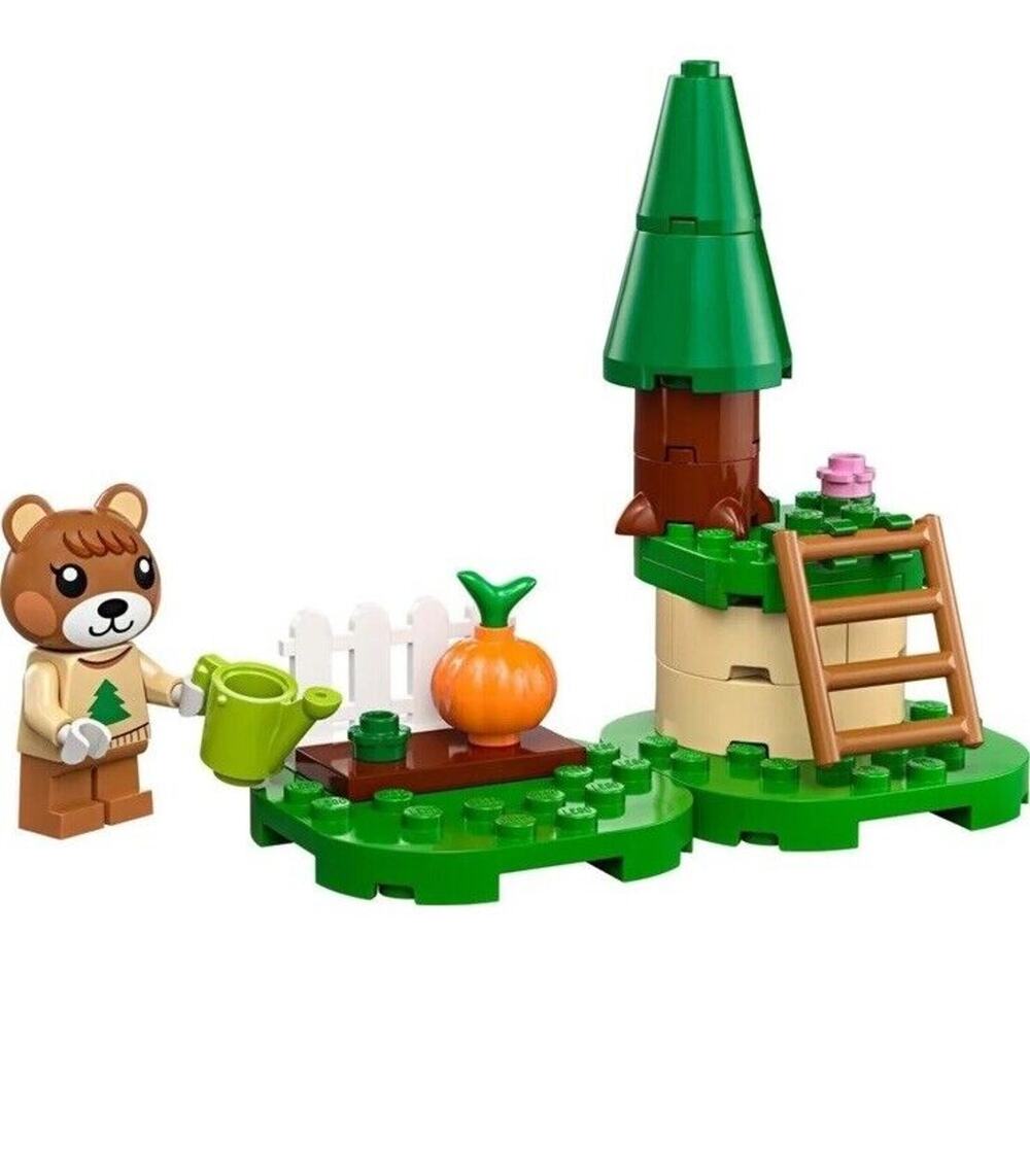 LEGO Animal Crossing 30662 Maple's Pumpkin Garden Polybag Bear Cute NEW